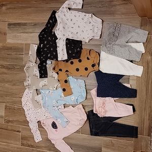0-3 Month Baby Girl Lot